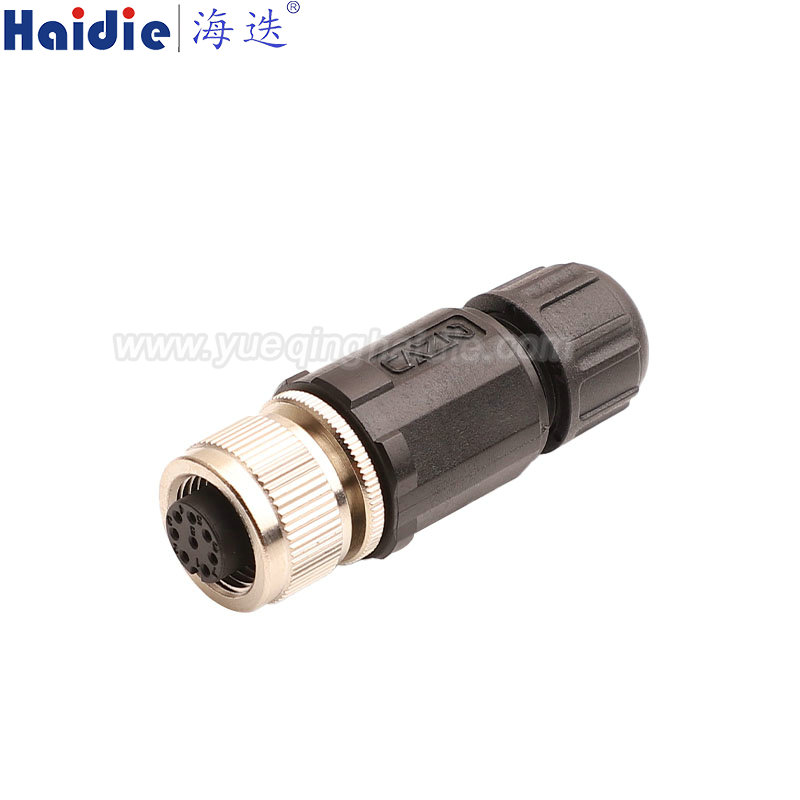 HD084N-0.4-21 8 Pin Copper Female Automotive Wire Harness Connector Plastic Housing Plug with Matching Terminals