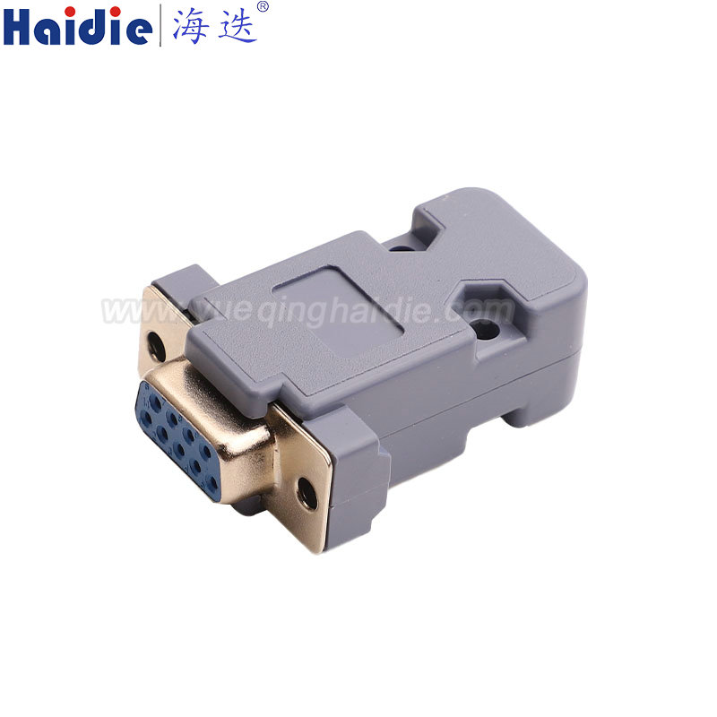HD095G-1-21 9 Pin Copper Male Automotive Wire Harness Connector Plastic Housing Plug with Matching Terminals