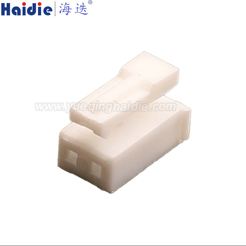 HY-2Y Haidie 2 Pin Copper Female Automotive Wire Harness Connector Plastic Housing Plug with Matching Terminals