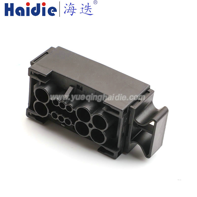 4E0973812/1418978-1 Haidie 12 Pin Waterproof Female Automotive Wire Harness Connector Plastic Housing Plug with Matching Terminals