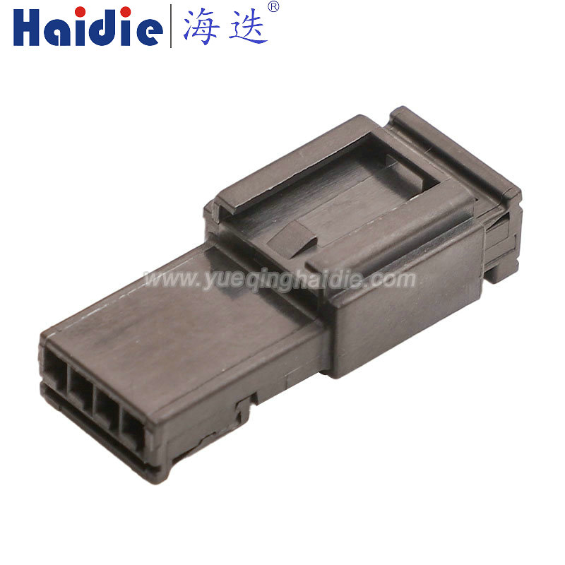 HD041H-0.6-11/HD041H-0.6-21 Haidie 4 Pin Copper Male Female Automotive Wire Harness Connector Plastic Housing Plug with Matching Terminals