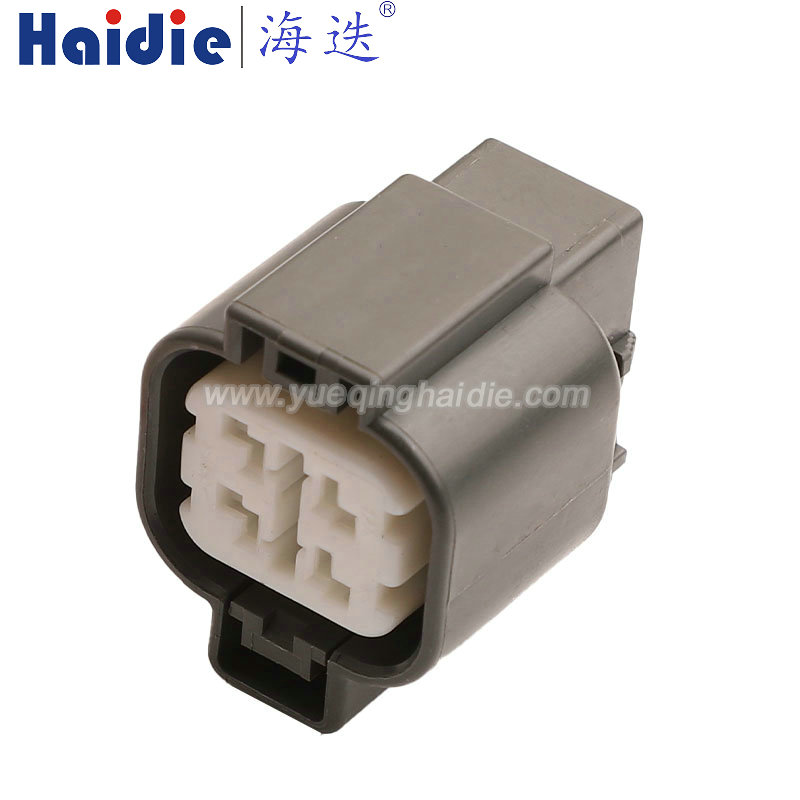 PK505-04127 Haidie 4 Pin Copper Female waterproof Automotive Wire Harness Connector Plastic Housing Plug with Matching Terminals