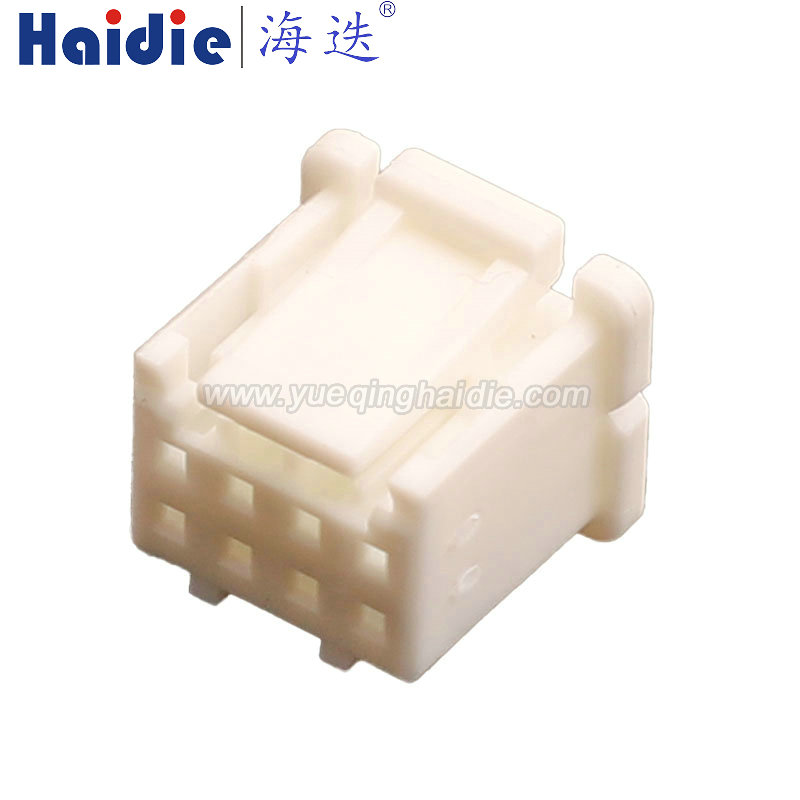 PUDP-08V-S Haidie 8 Pin Copper Female Automotive Wire Harness Connector Plastic Housing Plug with Matching Terminals