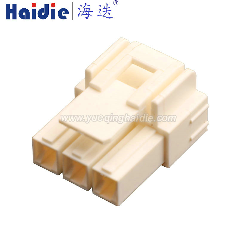VLP-03V Haidie 3 Pin Copper Female Automotive Wire Harness Connector Plastic Housing Plug with Matching Terminals