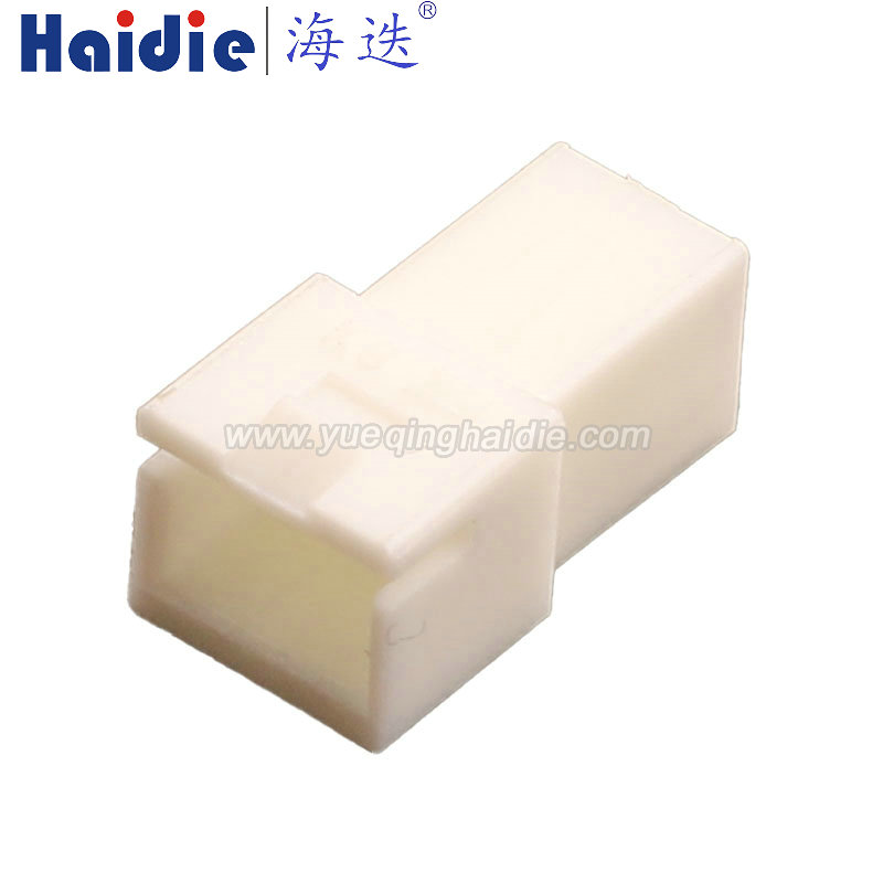 XHB-2R Haidie 2 Pin Copper male Automotive Wire Harness Connector Plastic Housing Plug with Matching Terminals