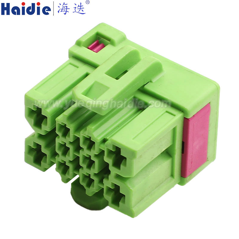 1J0937733F Haidie 10 Pin Copper Female ECU/Door Lock Control Module/Blower Motor/Power Seat Wiring Connector