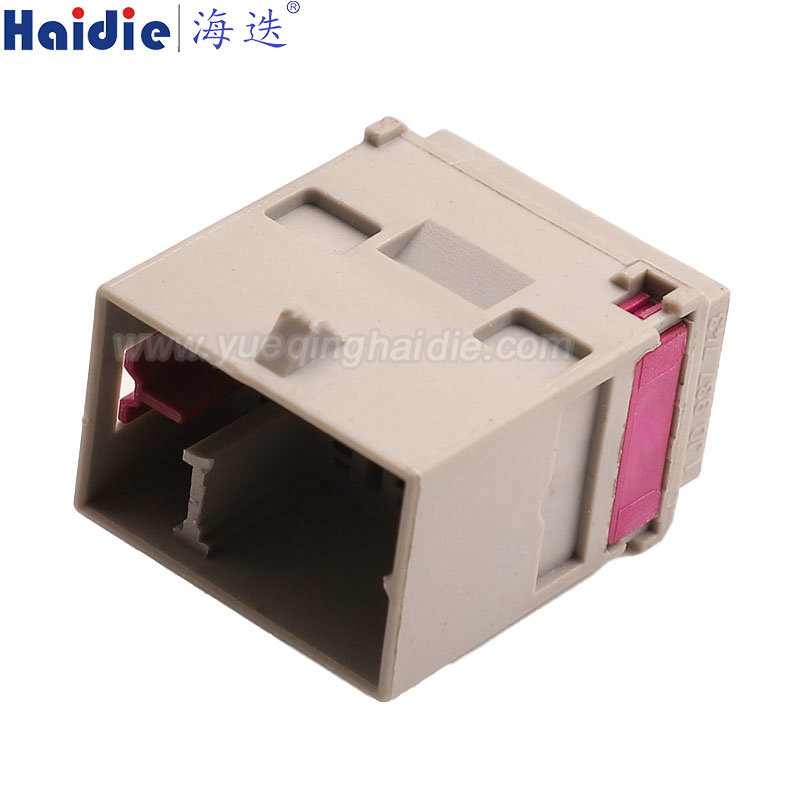 1J0937743G Haidie 10 Pin Copper Male composite Automotive Wire Harness Connector Plastic Housing Plug with Matching Terminals
