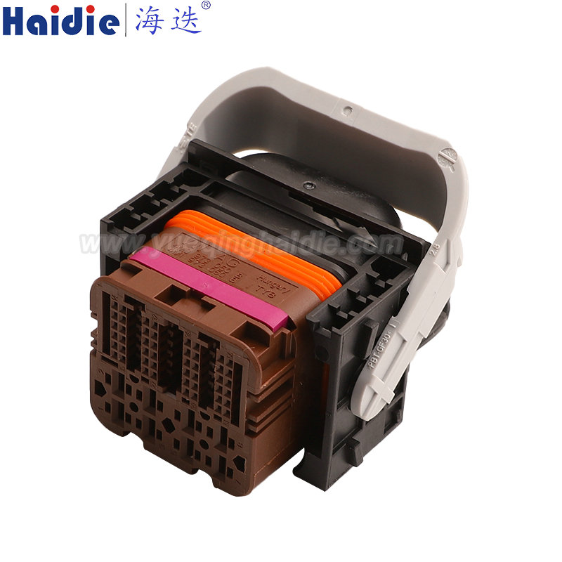 4M0973050B Haidie 56 Pin Copper Female Automotive Wire Harness Connector Plastic Housing Plug with Matching Terminals