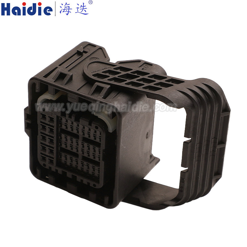 58JIA-RB-2F-K Haidie 58 Pin Copper Female Automotive Wire Harness Connector Plastic Housing Plug with Matching Terminals