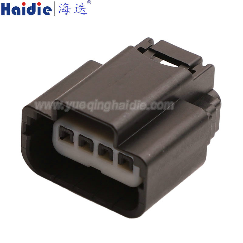 202483-0041 Haidie 4 Pin Copper Female waterproof Automotive Wire Harness Connector Plastic Housing Plug with Matching Terminals
