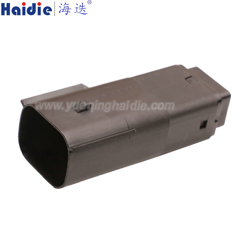 15514651 Haidie 8 Pin Copper Male waterproof Automotive Wire Harness Connector Plastic Housing Plug with Matching Terminals