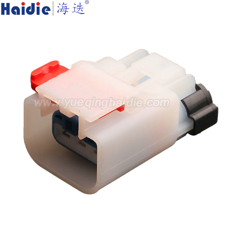 HD036A-2.8-21W Haidie 3 Pin Copper Female Automotive Wire Harness Connector Plastic Housing Plug with Matching Terminals