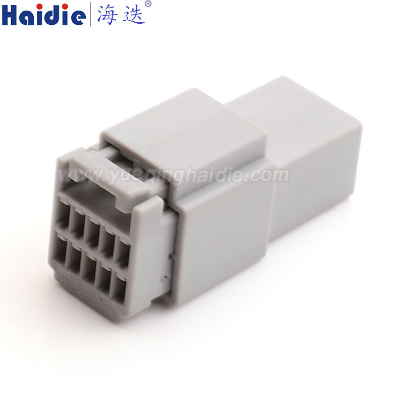 HD106S-1.2-11/638207-6 Haidie 10 Pin Copper Male Female Automotive Wire Harness Connector Plastic Housing Plug with Matching Terminals