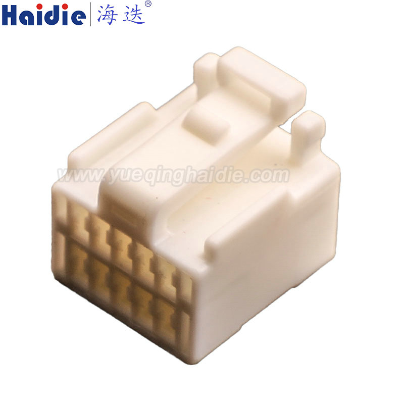 HD109A-1.2-21 Haidie 10 Pin Copper Female Automotive Wire Harness Connector Plastic Housing Plug with Matching Terminals
