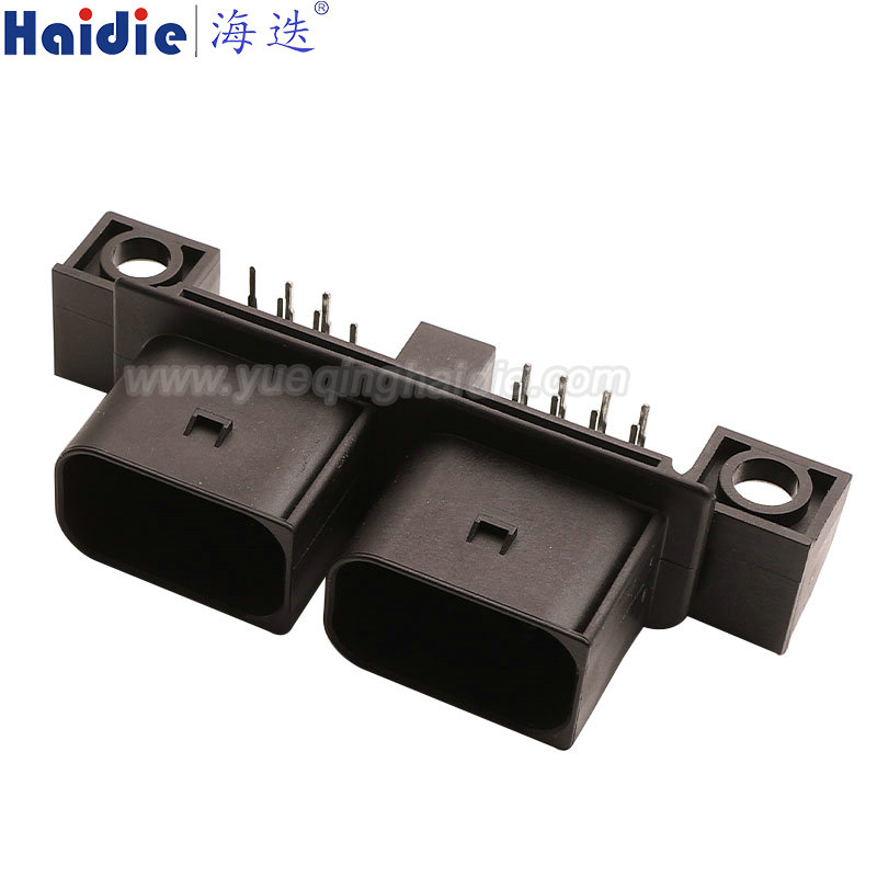 HD145-3.5-10 Haidie 14 Pin Copper pin header Automotive Wire Harness Connector Plastic Housing Plug with Matching Terminals