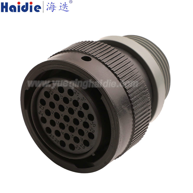 HDP26-24-31SE-L015 Haidie 31 Pin Copper Female Automotive Wire Harness Connector Plastic Housing Plug with Matching Terminals