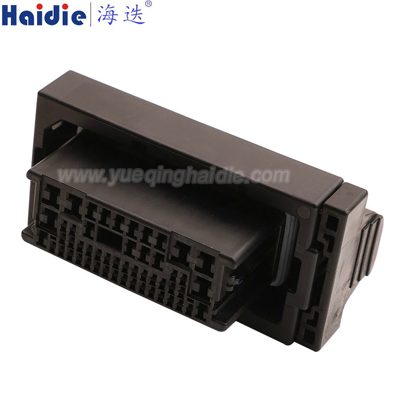 HP746-52021 Haidie 52 Pin Copper Female Automotive Wire Harness Connector Plastic Housing Plug with Matching Terminals