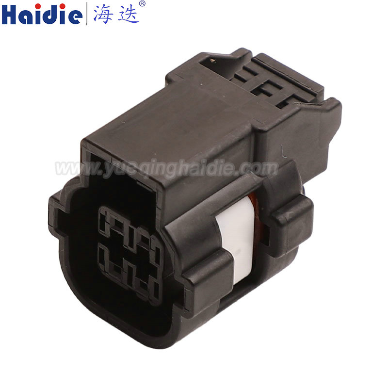 MG645854-5 Haidie 4 Pin Copper Female waterproof Automotive Wire Harness Connector Plastic Housing Plug with Matching Terminals