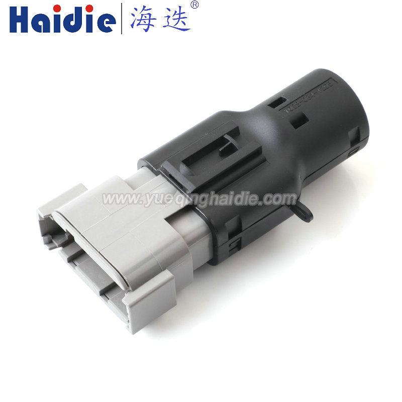 Haidie Cable Clamp WJ264 for Automotive Wire Harness Connector Plastic Housing Plug DTM04-12PA