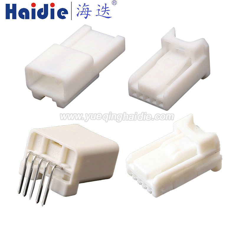 6098-3810/6098-3802/4M5540-0000/6098-3810 Haidie 5 Pin Copper Male/Female Automotive Wire Harness Connector Plastic Housing Plug with Matching Terminals