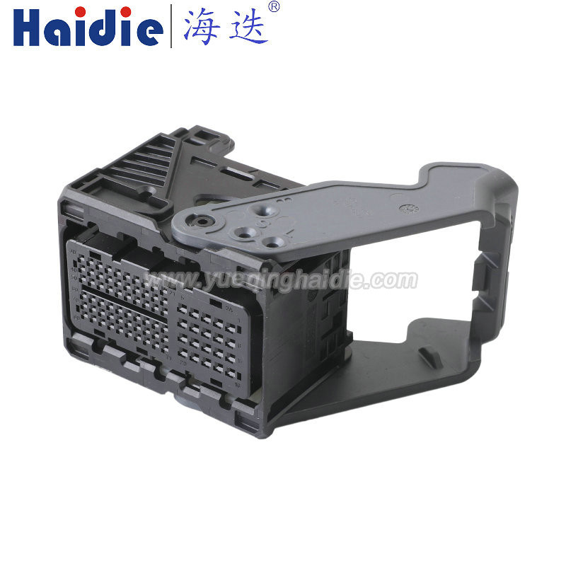 560154-8042 Haidie 80 Pin Copper Female Automotive Wire Harness Connector Plastic Housing Plug with Matching Terminals