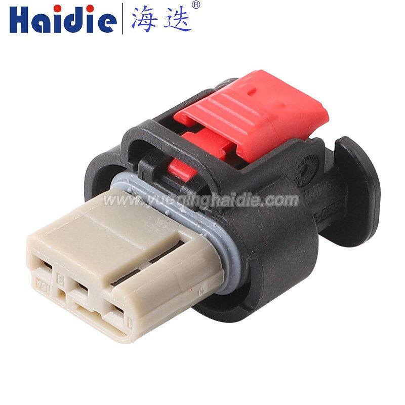 35387389 Haidie 3 Pin Copper Female waterproof Automotive Wire Harness Connector Plastic Housing Plug with Matching Terminals