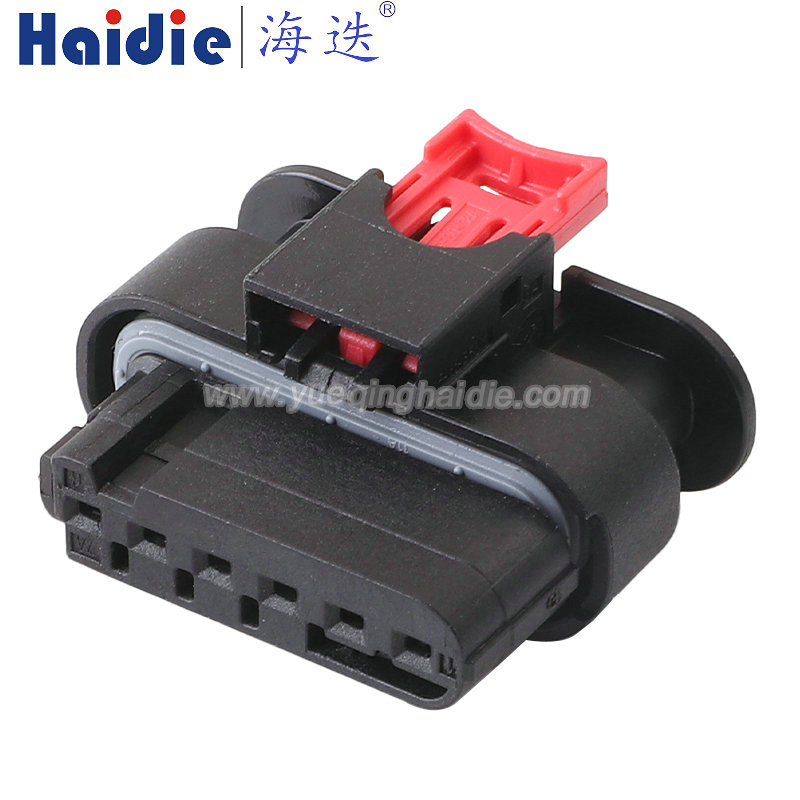 35449389/35425012 Haidie 6 Pin Copper Female Automotive Wire Harness Connector Plastic Housing Plug with Matching Terminals