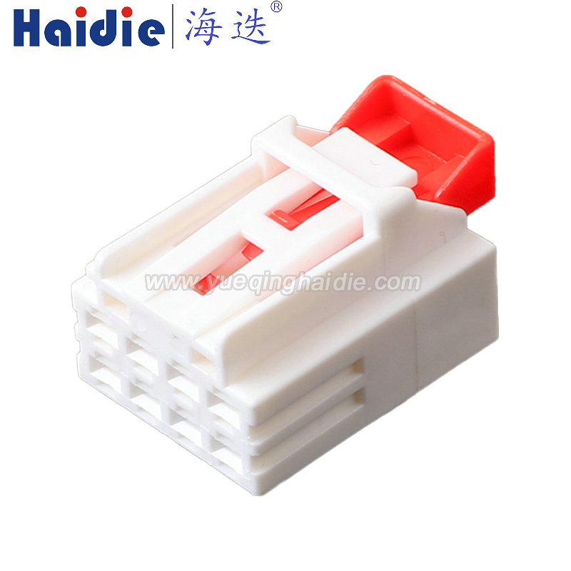 306208055AAW Haidie 10 Pin Copper Automotive Wire Harness Connector Plastic Housing Plug with Matching Terminals