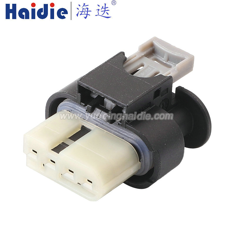 HD047L-1.2-21 Haidie 4 Pin Female waterproof Automotive Wire Harness Connector Plastic Housing Plug with Matching Terminals
