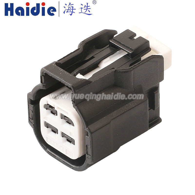 HD048Y-2-21 Haidie 4 Pin Female waterproof Automotive Wire Harness Connector Plastic Housing Plug with Matching Terminals