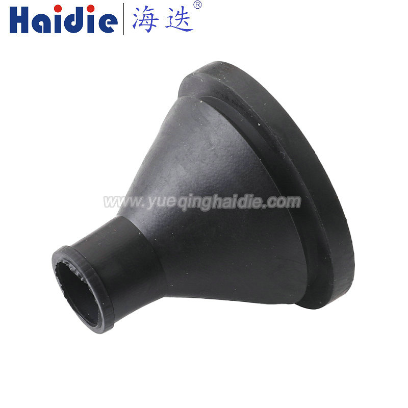 PT169 haidie rubber strain/rubber boot for automotive wire harness connector plastic housing plug