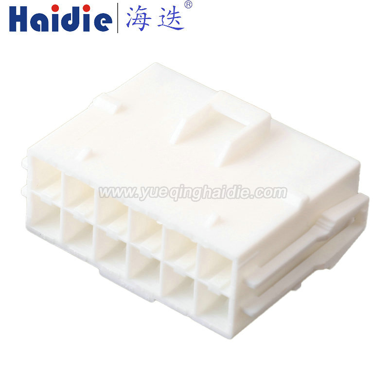 VLR-12V Haidie 12 Pin Male Automotive Wire Harness Connector Plastic Housing Plug with Matching Terminals