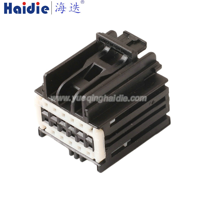 7283-9052-30 Original Haidie 12 Pin Female Automotive Wire Harness Connector Plastic Housing Plug with Matching Terminals
