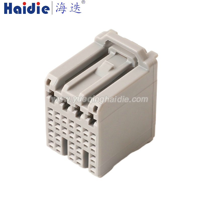 2098067-6 Haidie 28 Pin Female composite Automotive Wire Harness Connector Plastic Housing Plug with Matching Terminals