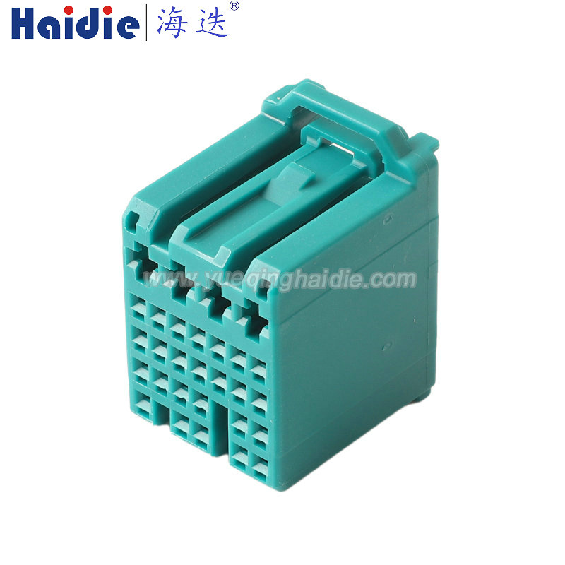 2098067-7 simplified Haidie 29 Pin Female Automotive Wire Harness Connector Plastic Housing Plug with Matching Terminals