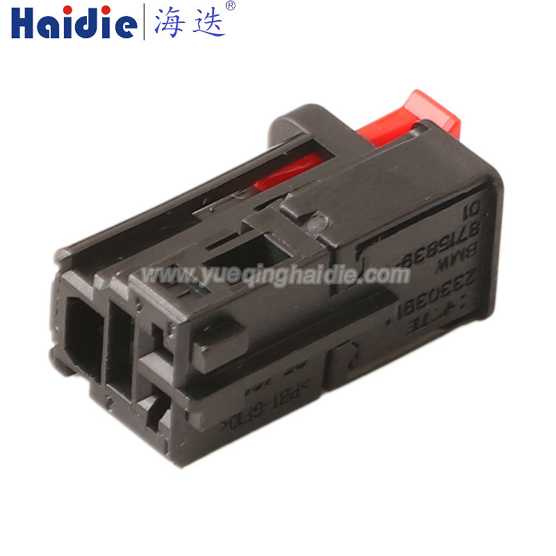 2330391-1 Haidie 4 Pin Female composite Automotive Wire Harness Connector Plastic Housing Plug with Matching Terminals