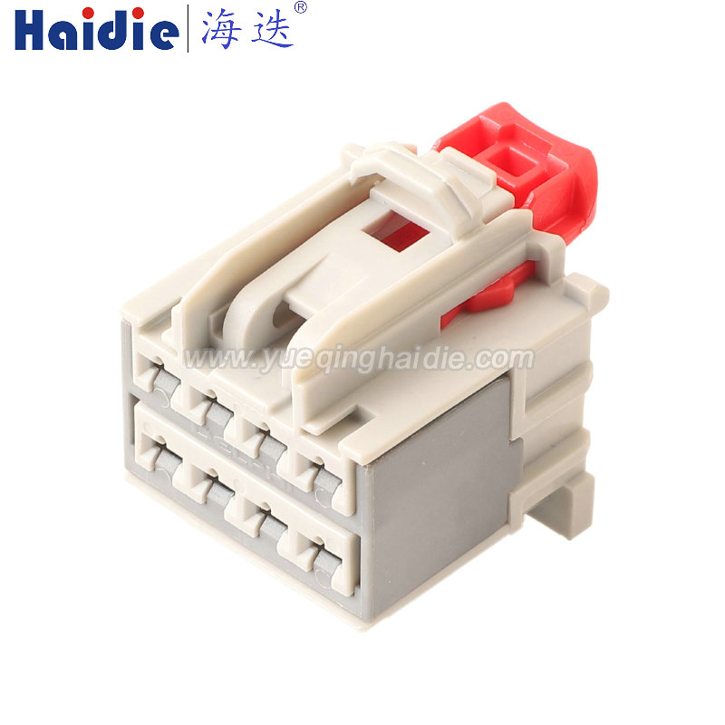 33223793 Haidie 8 Pin Female Automotive Wire Harness Connector Plastic Housing Plug with Matching Terminals