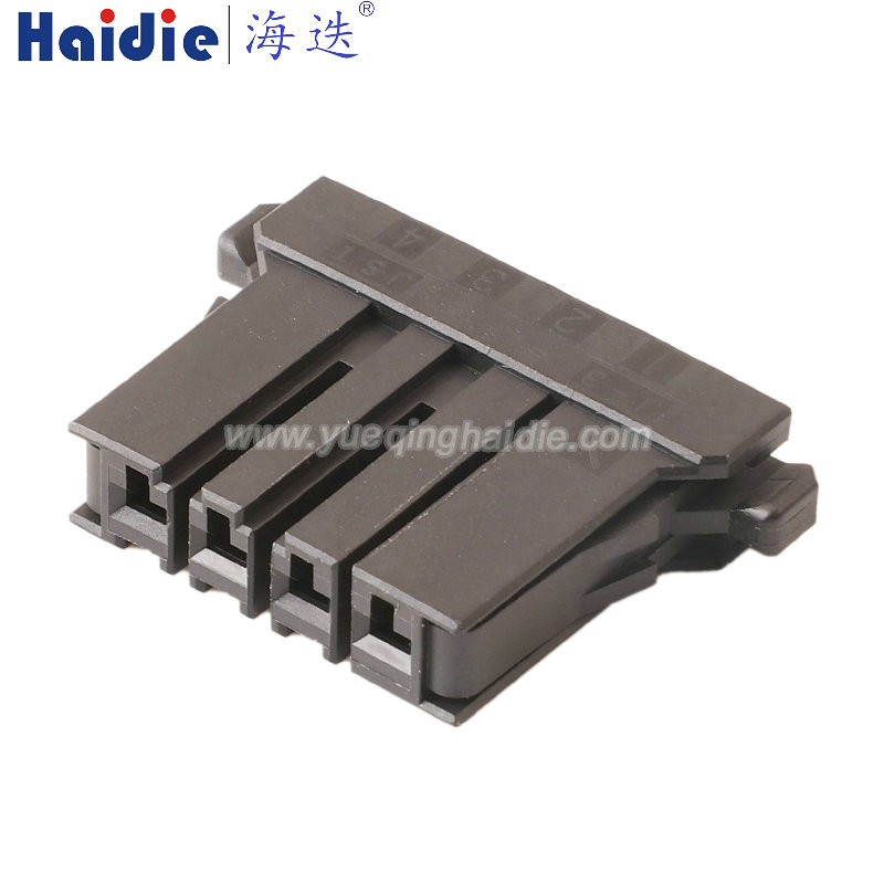 F32FSS-04V-KX Haidie 4 Pin Female Automotive Wire Harness Connector Plastic Housing Plug with Matching Terminals