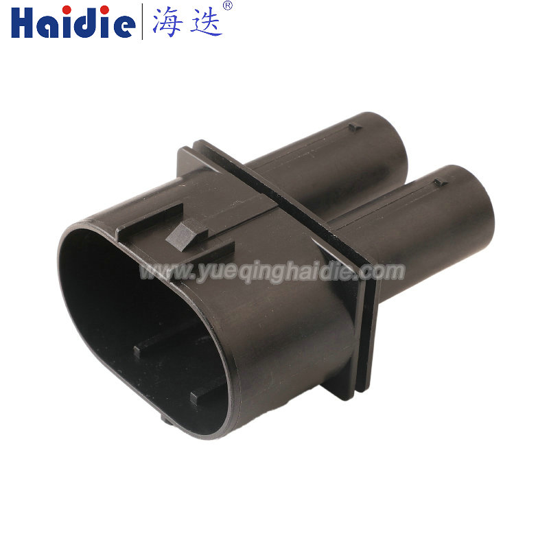 HD054-3.5-9.5-11 Haidie 5 Pin Male Automotive Wire Harness Connector Plastic Housing Plug with Matching Terminals