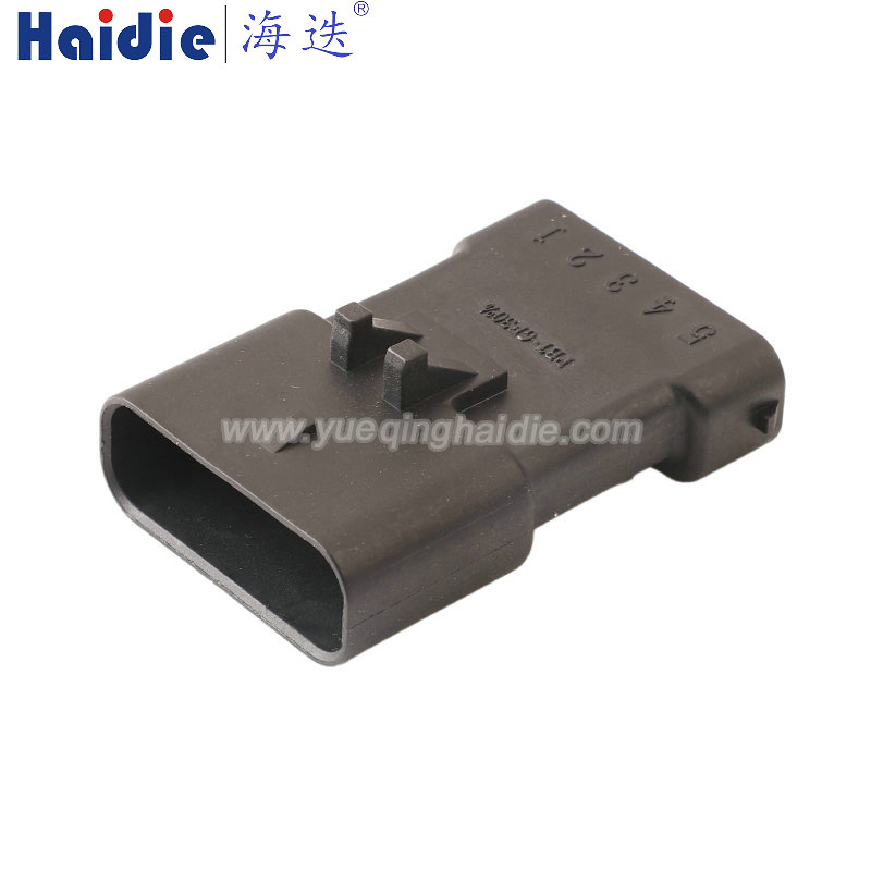 HD056B-2.8-11 Haidie 5 Pin Male Automotive Wire Harness Connector Plastic Housing Plug with Matching Terminals