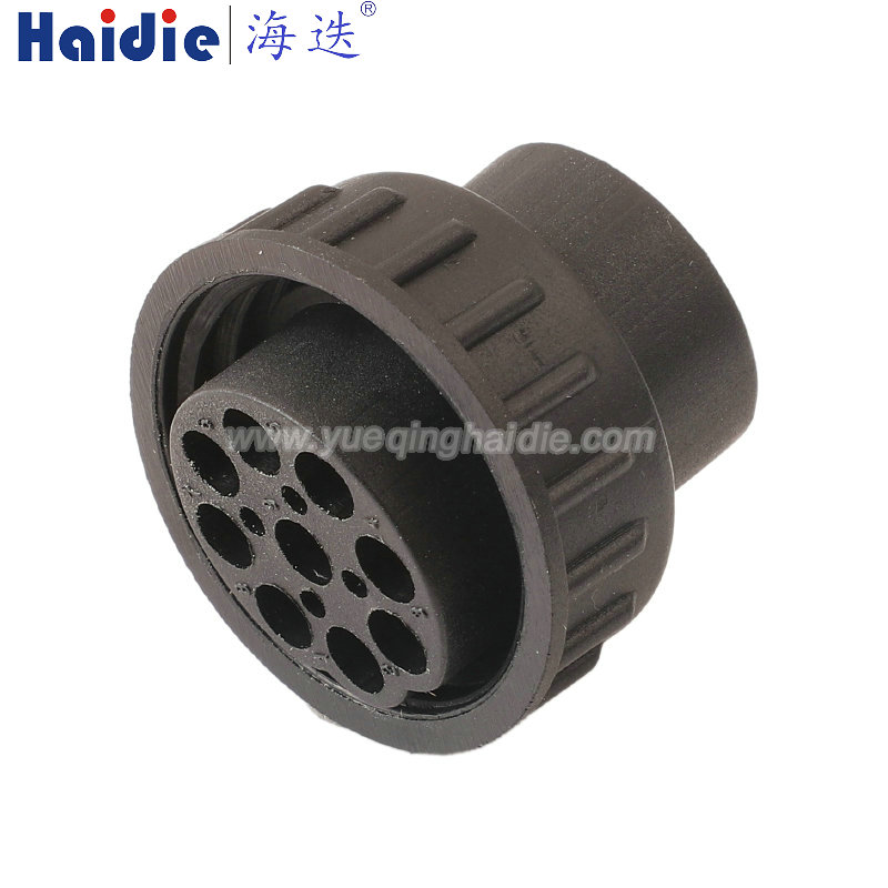 HD095-2.3-21 Haidie 9 Pin Female Automotive Wire Harness Connector Plastic Housing Plug with Matching Terminals