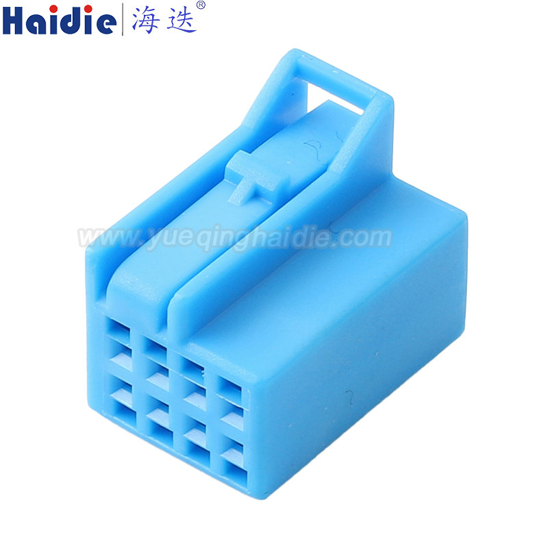 3-1670459-1 Haidie 8 Pin Female Automotive Wire Harness Connector Plastic Housing Plug with Matching Terminals