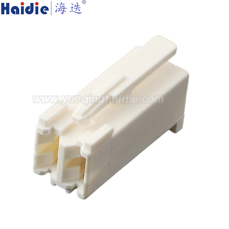 9-1241961-2 Haidie 2 Pin Female composite Automotive Wire Harness Connector Plastic Housing Plug with Matching Terminals
