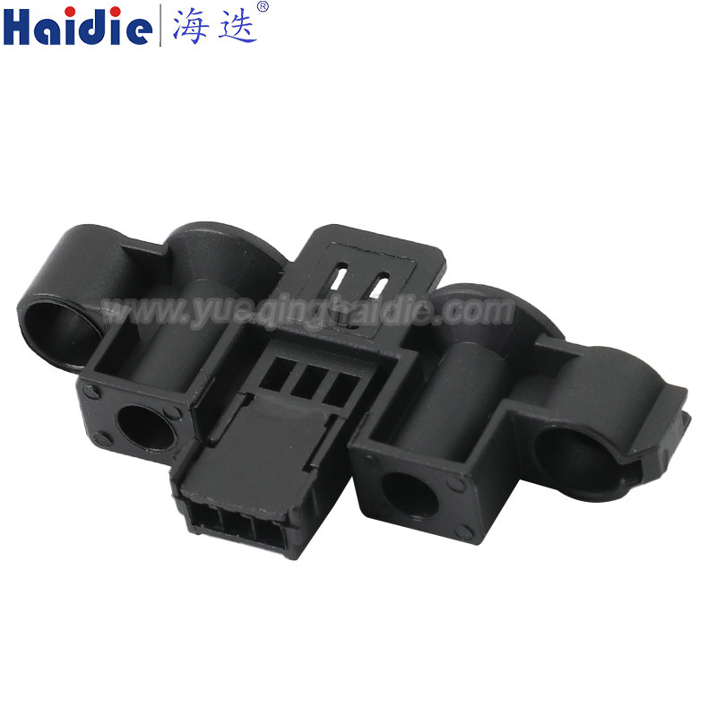 HD033W-0.6-21 Haidie 3 Pin Female Automotive Wire Harness Connector Plastic Housing Plug with Matching Terminals
