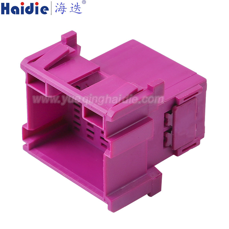 1-967628-1/967633-1 Haidie 15 Pin Male Automotive Wire Harness Connector Plastic Housing Plug with Matching Terminals