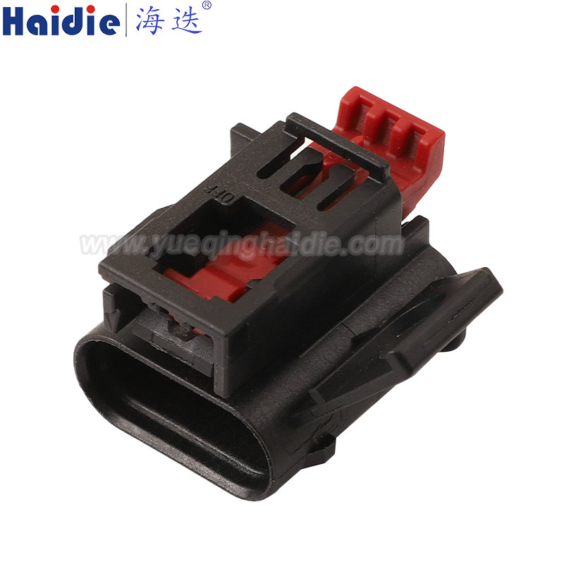 806-821-541 Haidie 4 Pin waterproof Automotive Wire Harness Connector Plastic Housing Plug with Matching Terminals