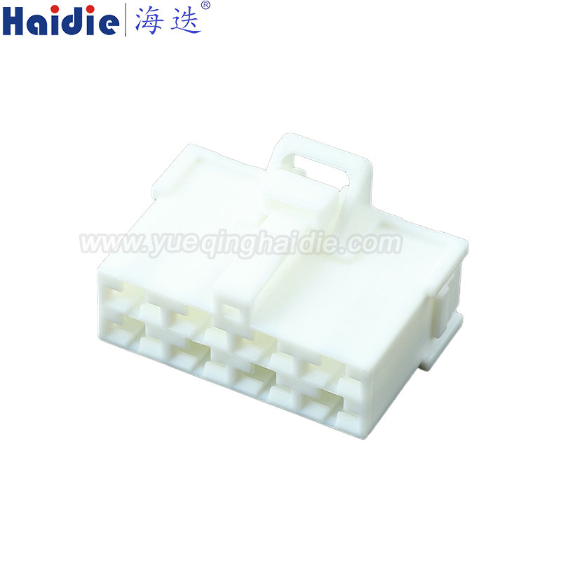 7123-6387 Haidie 8 Pin Female Automotive Wire Harness Connector Plastic Housing Plug with Matching Terminals