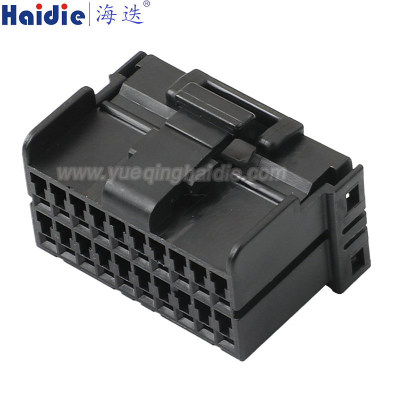 17047-2 Haidie 20 Pin Automotive Wire Harness Connector Plastic Housing Plug with Matching Terminals