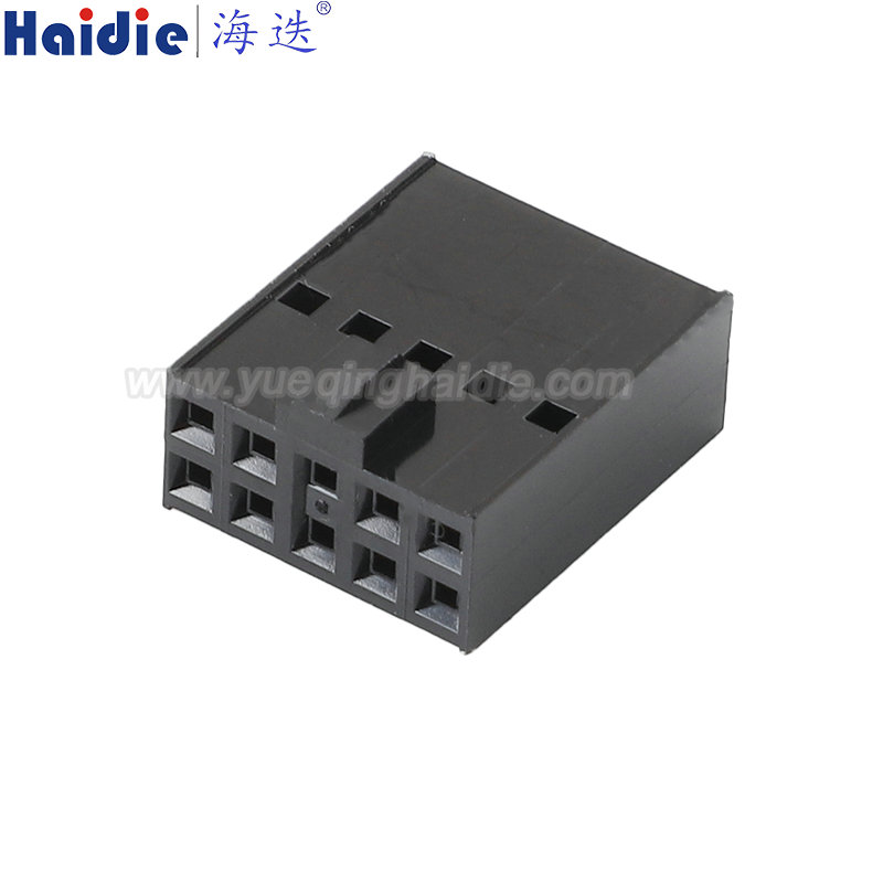 90142-0010 Haidie 10 Pin Female Automotive Wire Harness Connector Plastic Housing Plug with Matching Terminals