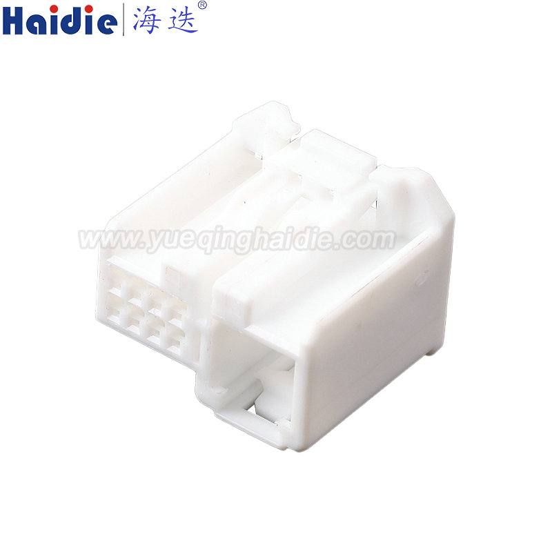174088-1 Haidie 8 Pin Female Automotive Wire Harness Connector Plastic Housing Plug with Matching Terminals